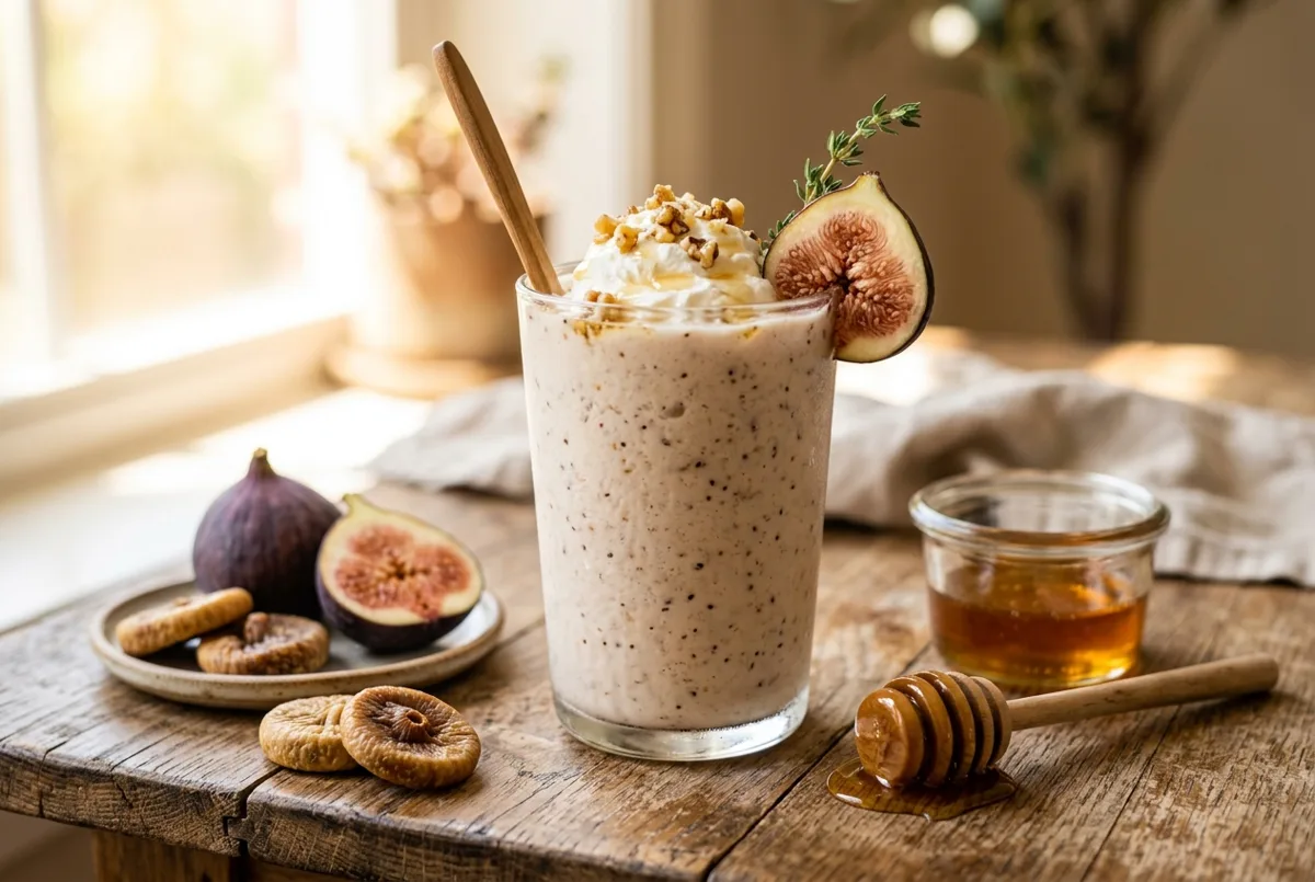 Fig & Honey Milkshake