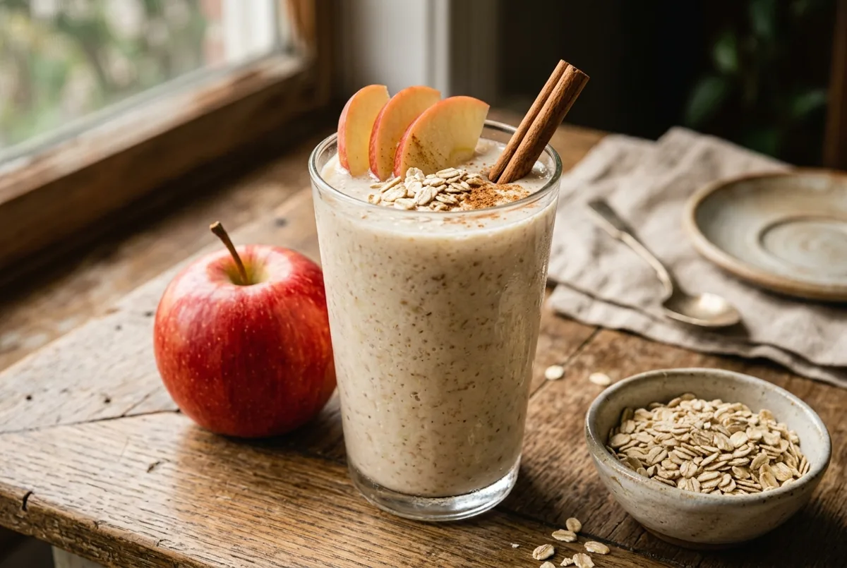 Oats Apple Smoothie